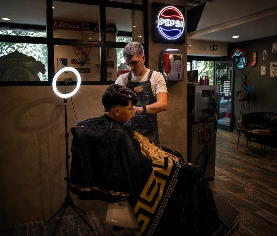 Spadino, barbiere da Tito's BarberShop